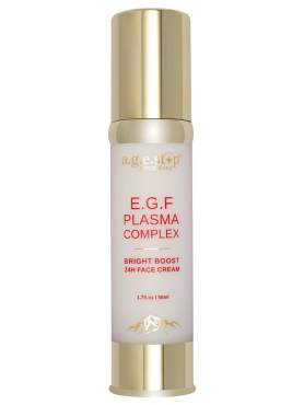 a.g.e.stop Биоплацентарный крем для лица E.G.F. Plasma Complex 24h Bright Boost Face Cream 50 мл