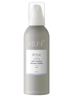 Keune Легкий мусс для объема для тонких и нормальных волос N.44 Style Soft Mousse 200 мл