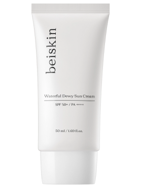 Beiskin Увлажняющий солнцезащитный крем для чувствительной кожи SPF50+ PA++++ Waterful Dewy Sun Cream 50 мл
