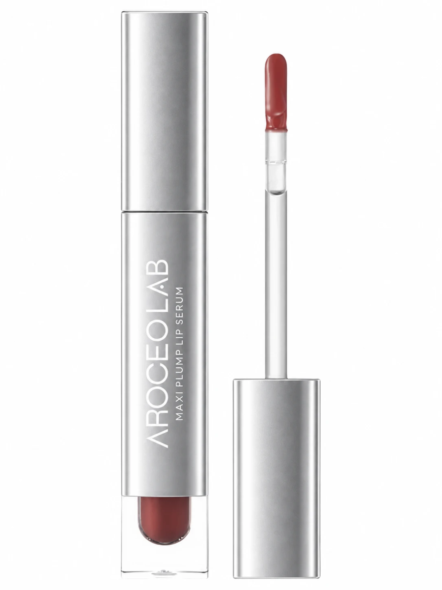 Arocell Сыворотка-блеск с эффектом увеличения объема губ – розовый Maxi Plump Lip Serum – Pink Rosy 2.5 гр