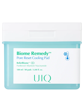 UIQ Охлаждающие пэды для сужения пор Biome Remedy Pore Reset Cooling Pad 80 шт