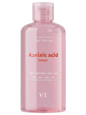 VT Cosmetics Противовоспалительный тонер с азелаиновой кислотой и экзосомами центеллы Azelaic Acid Toner 250 мл