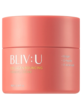 BLIV:U Коллагеновый крем для тургора кожи с пептидами Collagen Bouncing Firming Cream 80 мл