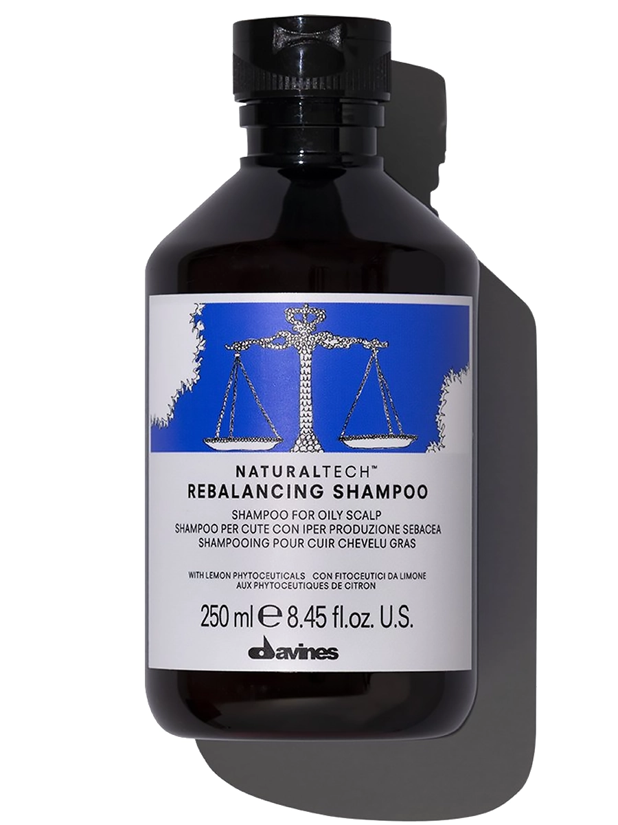 Davines Балансирующий шампунь для жирной кожи головы NaturalTech Rebalancing Shampoo 250 мл