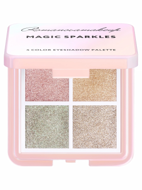 Romanovamakeup Палетка теней для глаз «Magic Sparkles» 4 Color Eyeshadow Palette 3 гр