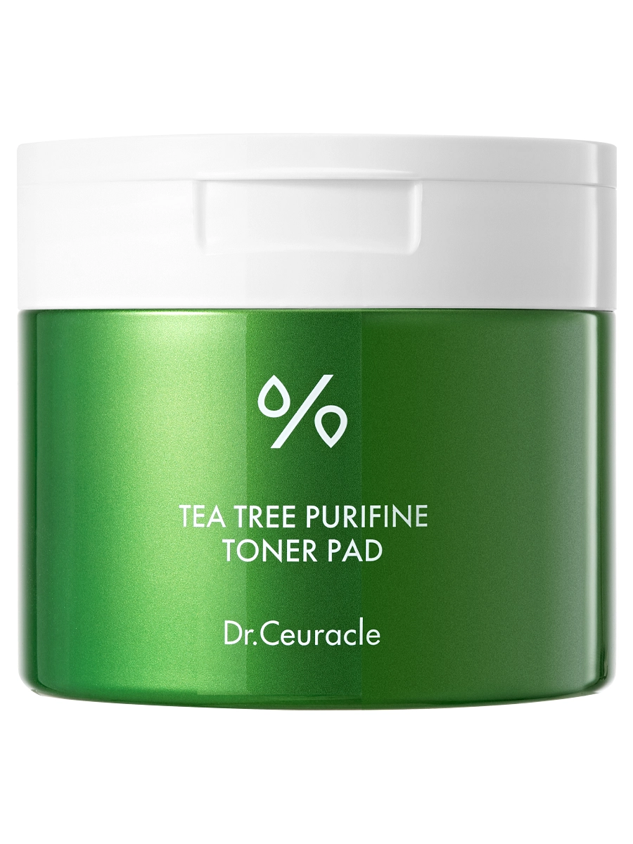 Dr. Ceuracle Успокаивающие тонер-пэды с чайным деревом для проблемной кожи Tea Tree Purifine Toner Pad 60 шт