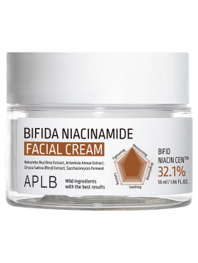 APLB Увлажняющий крем с бифидобактериями и ниацинамидом Bifida Niacinamide Facial Cream 55 мл