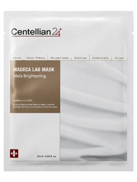 Centellian24 Тканевая маска для выравнивания тона Madeca Lab Mask Mela Brightening 25 мл