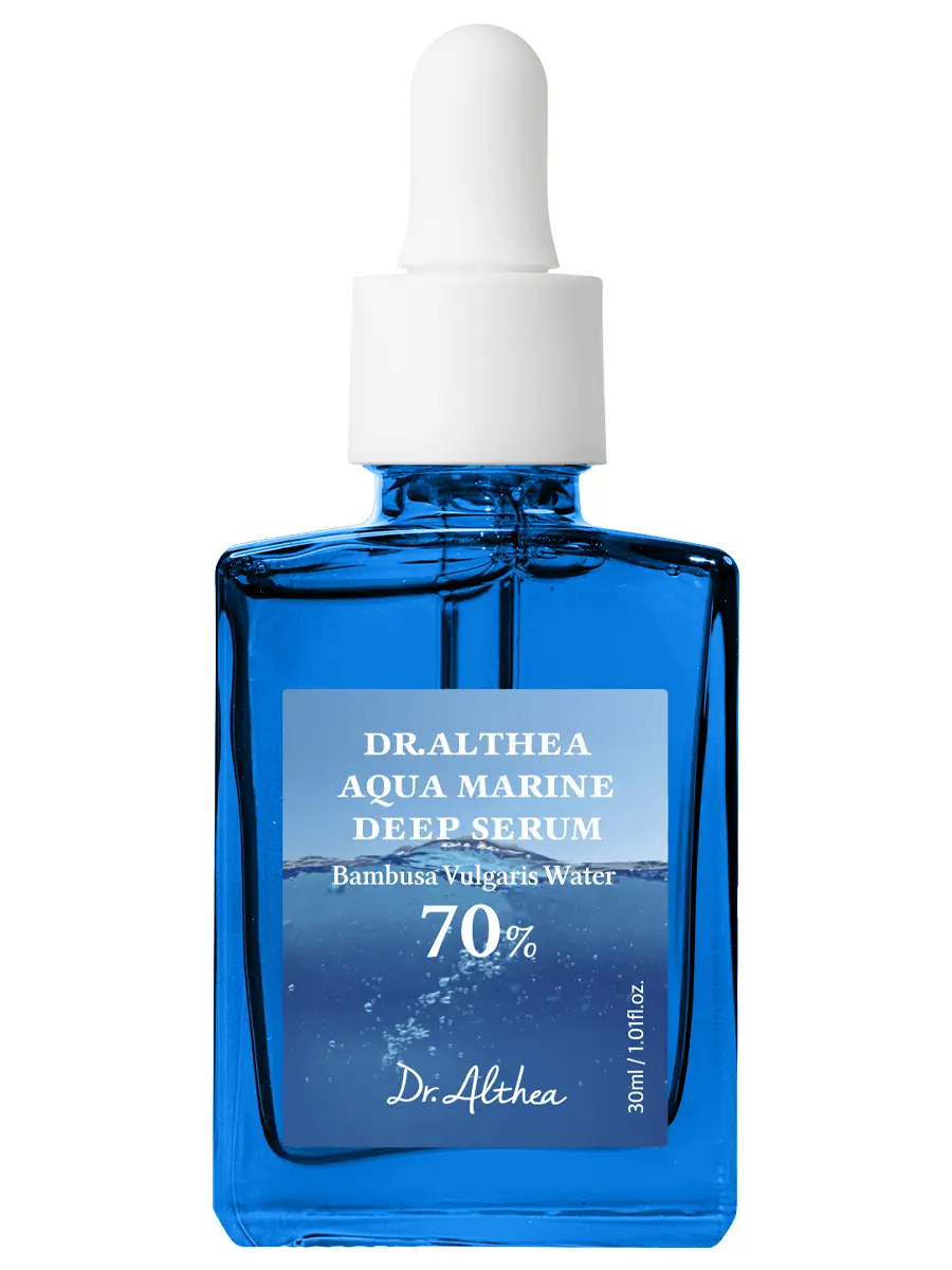 Dr. Althea Сыворотка с ПДРН и бамбуковой водой для глубокого увлажнения Aqua Marine Deep Serum 30 мл