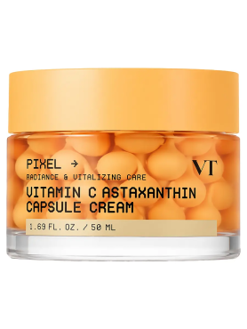 VT Cosmetics Капсульный крем с витамином С и астаксантином Vitamin C Astaxanthin Capsule Cream 50 мл