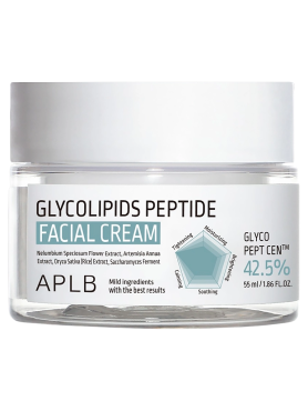 APLB Восстанавливающий крем с гликолипидами и пептидами Glycolipids Peptide Facial Cream 55 мл