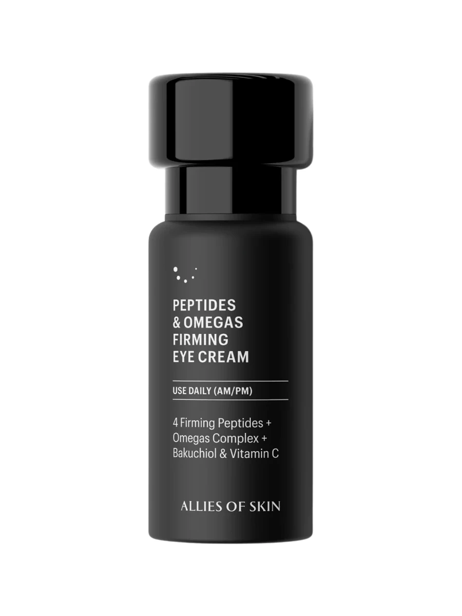 Allies of Skin Укрепляющий крем для кожи вокруг глаз Peptides & Omegas Firming Eye Cream 15 мл