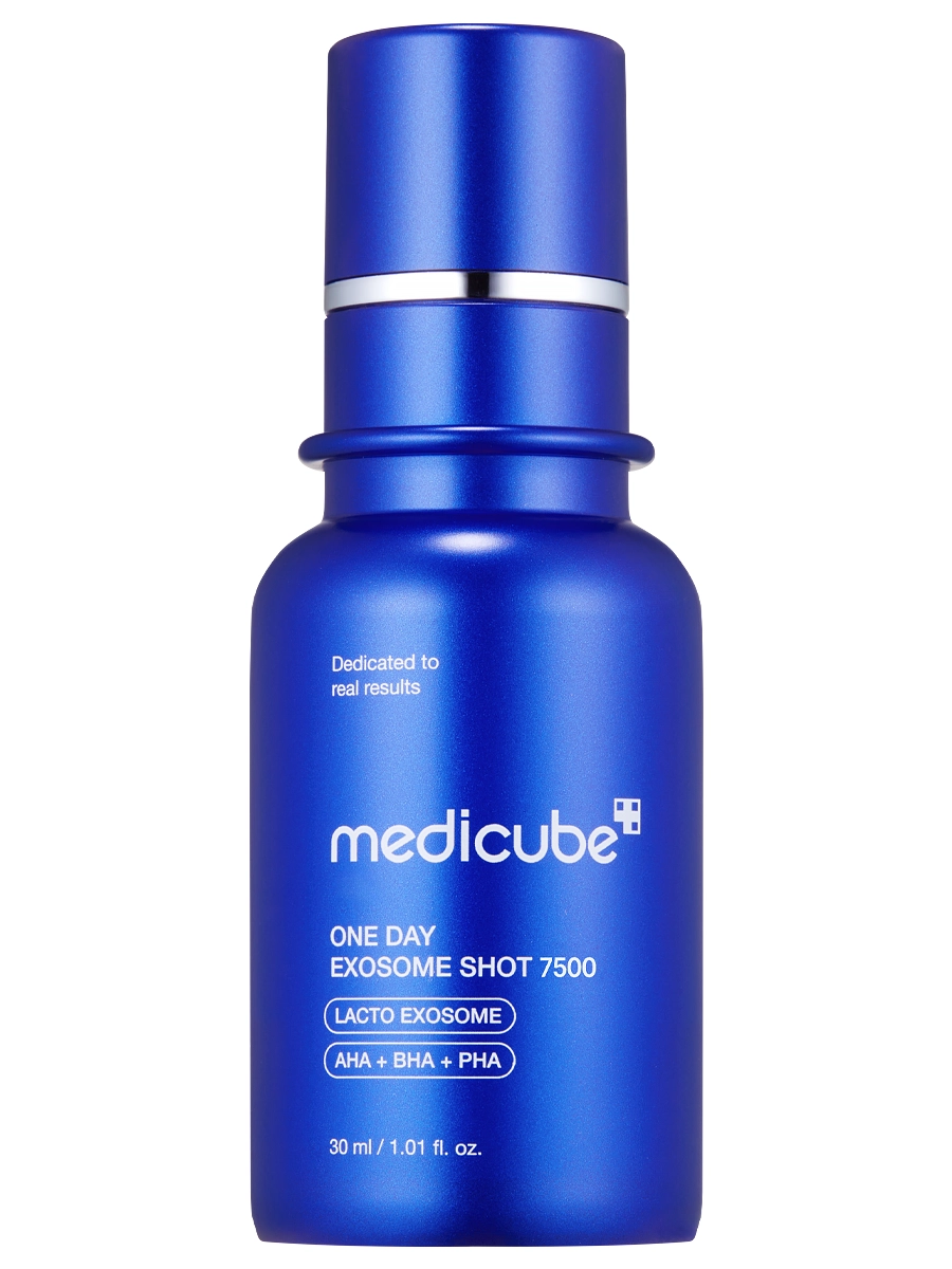 Medicube Сыворотка-бустер с экзосомами и спикулами для сужения пор One-Day Exosome Shot Pore Ampoule 7500 30 мл
