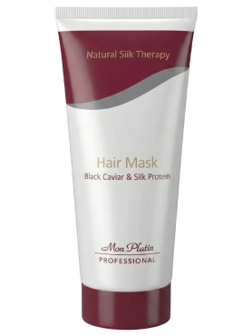 Mon Platin Professional Маска для волос «Натуральный шелк» Black Caviar & Natural Silk Hair Mask 100 мл