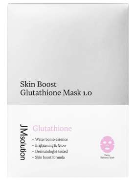 JMsolution Антиоксидантная тканевая маска с глутатионом Skin Boost Glutathione Mask 30 мл х 10 шт