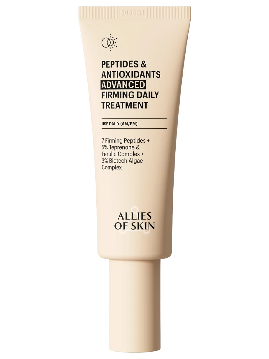 Allies of Skin Усиленный укрепляющий пептидный крем с антиоксидантами Peptides&Antioxidants Advanced Firming Daily Treatment 75 мл