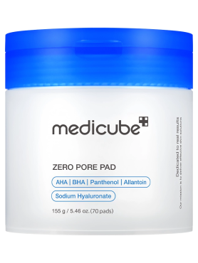 Medicube Отшелушивающие пэды с кислотами для сужения пор Zero Pore Pad 2.0 70 шт