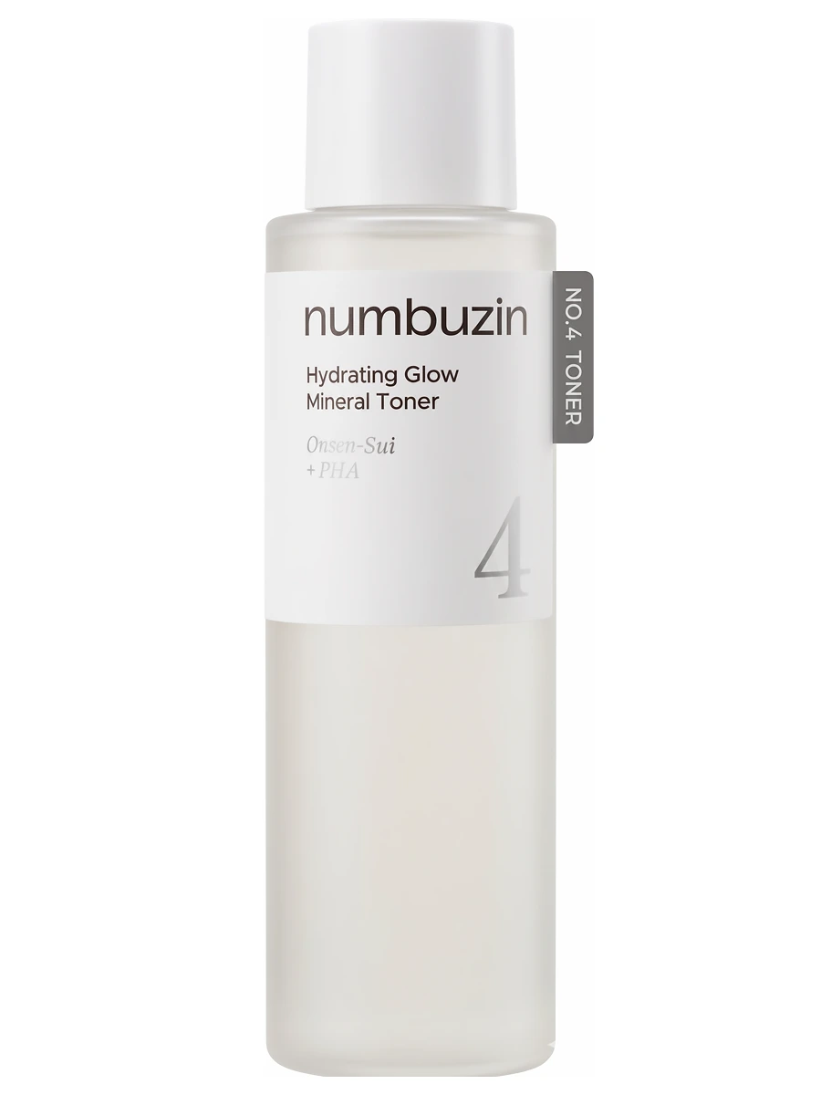 Numbuzin Увлажняющий минеральный тонер для сияния кожи No.4 Hydrating Glow Mineral Toner 200 мл