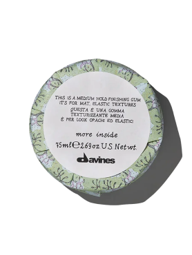 Davines Пластичный гель-воск с матовым эффектом для стильного стайлинга More Inside Medium Hold Finishing Gum 75 мл