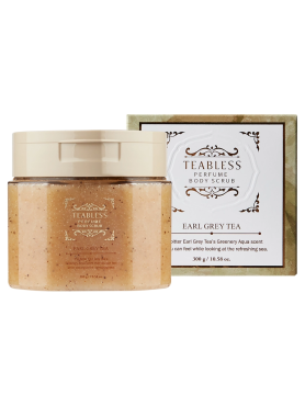 Teabless Парфюмированный скраб для тела с ароматом чая Эрл Грей Earl Grey Tea Jam Body Scrub 300 гр