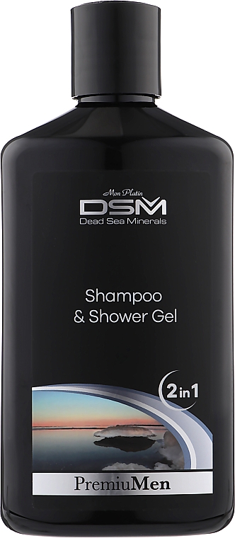 Mon Platin DSM Мужской шампунь и гель для душа 2-в-1 Men Shampoo & Shower Gel 400 мл