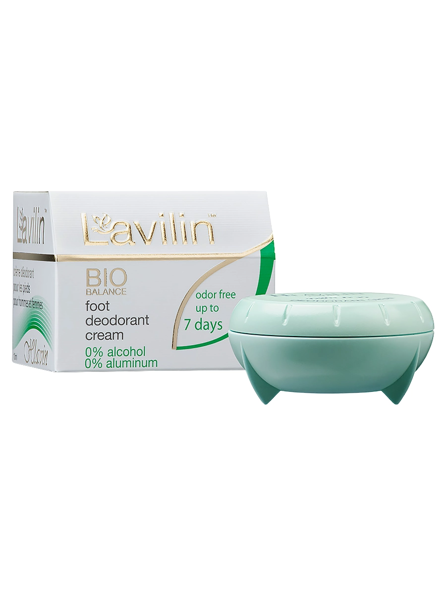 Lavilin / Hlavin Крем-дезодорант длительного действия для ног (без запаха) Bio Balance Foot Deodorant Cream 10 мл