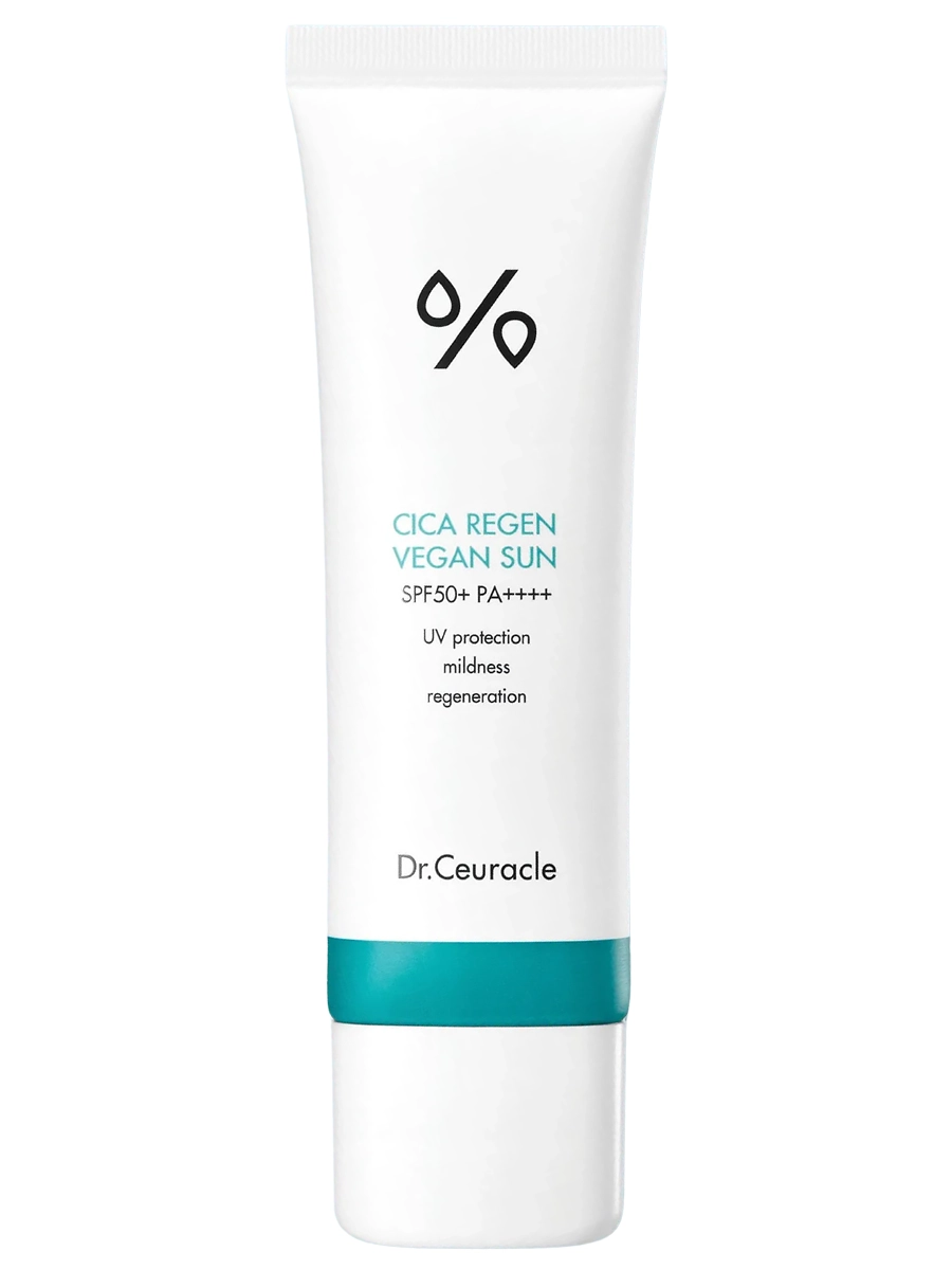 Dr. Ceuracle Солнцезащитный успокаивающий гель с центеллой SPF50 Cica Regen Vegan Sun 50 мл