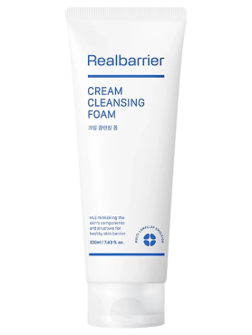 Real Barrier Кремовая очищающая пенка с нейтральным pH Cream Cleansing Foam 220 мл