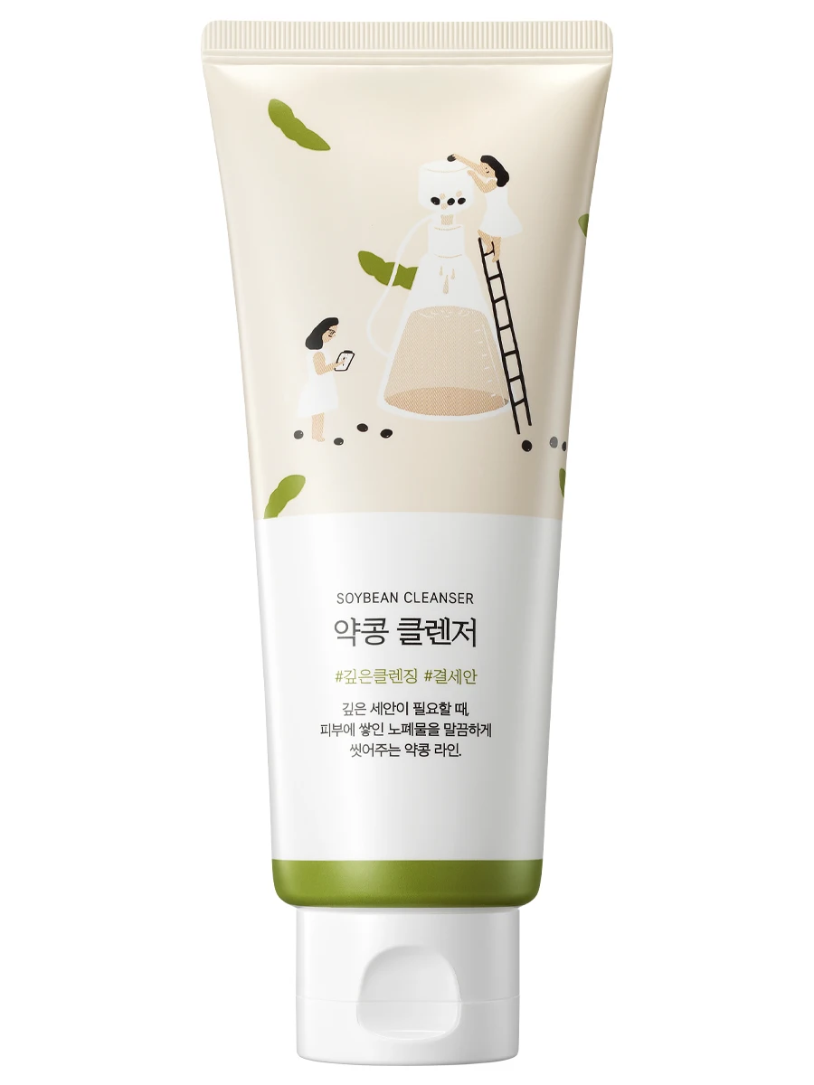 Round Lab Питательная пенка-скраб на основе соевых бобов Soybean Cleanser 150 мл