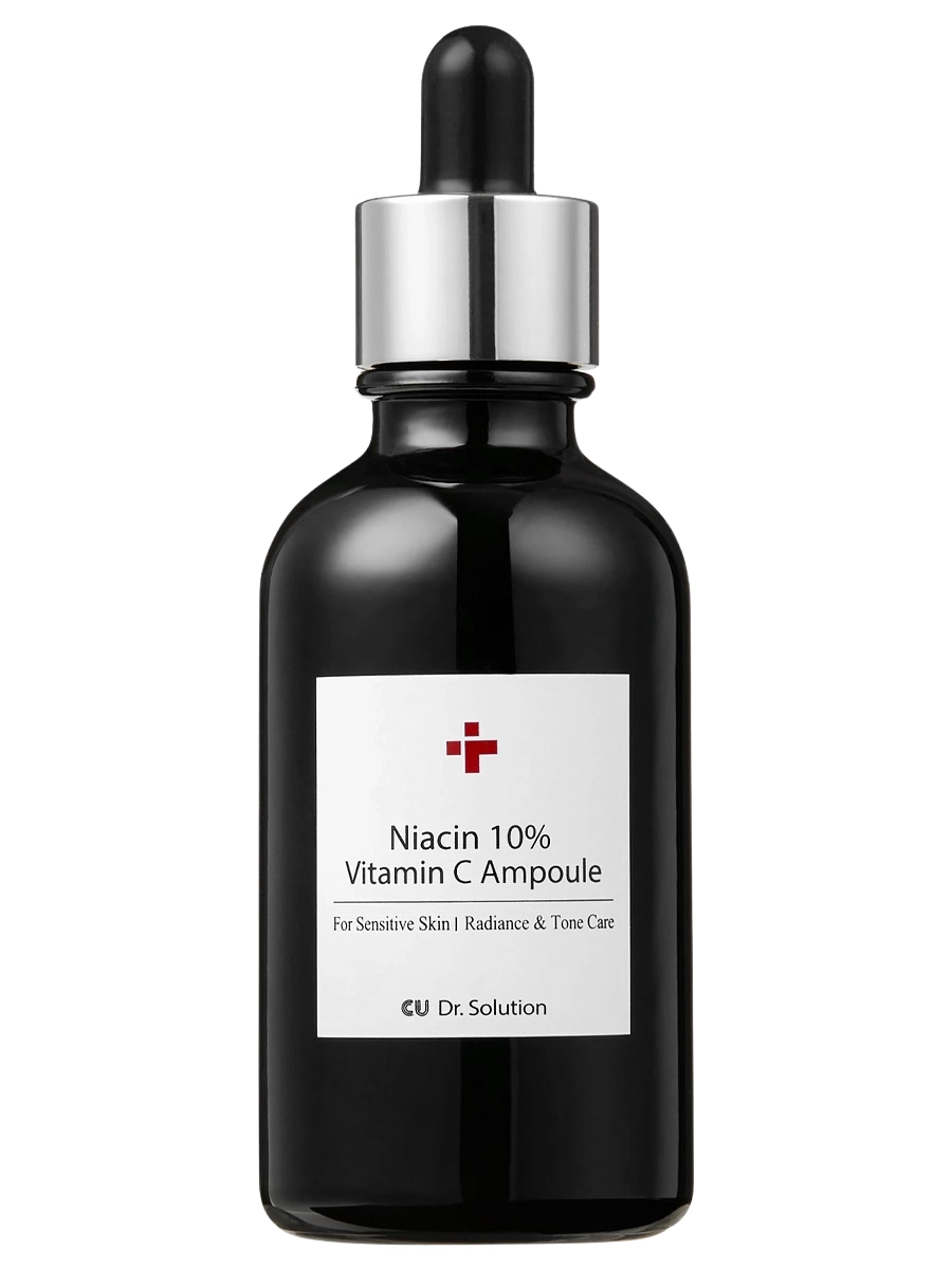 CU Skin Сыворотка с 10% ниацинамида и витамином С Dr. Solution Niacin 10% Vitamin C Ampoule 50 мл