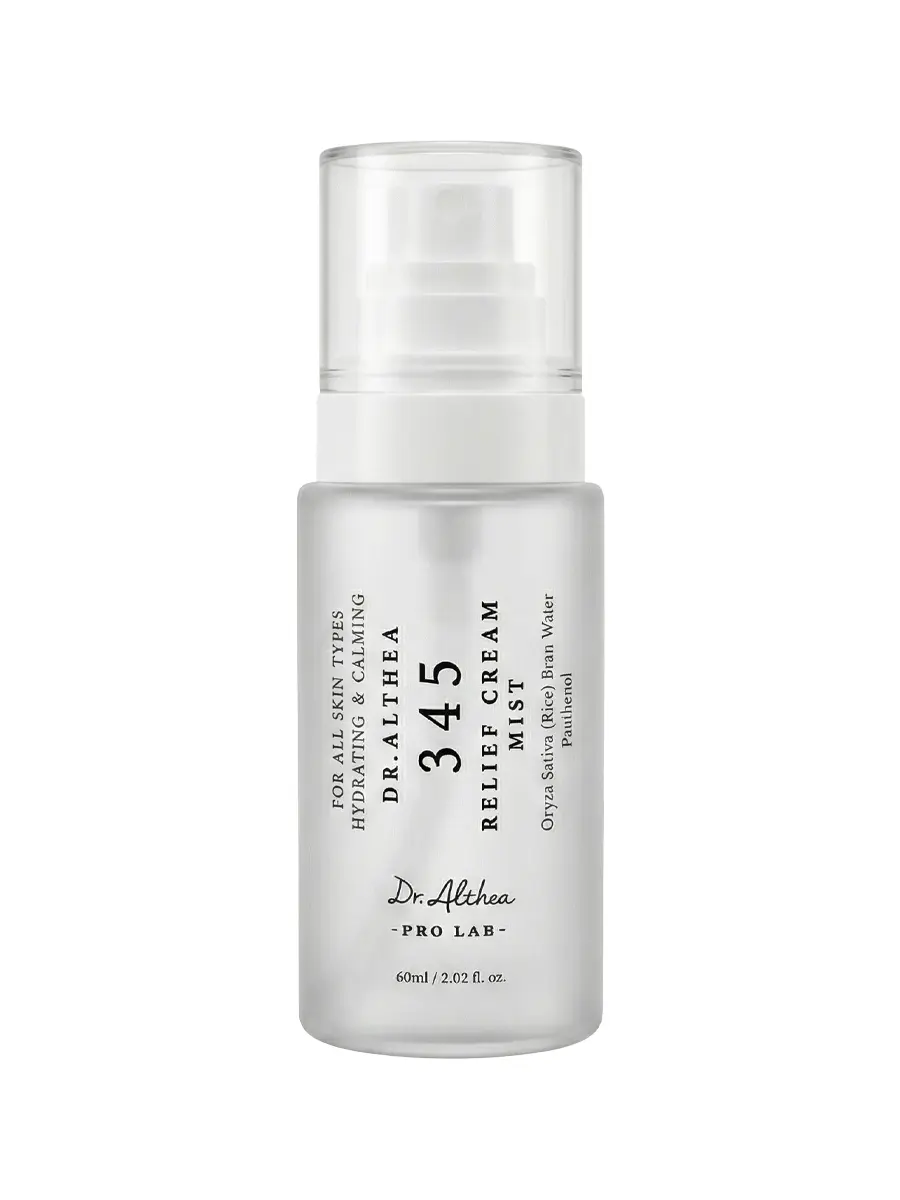 Dr. Althea Успокаивающий мист с гидролатом риса и пантенолом 345 Relief Cream Mist 60 мл