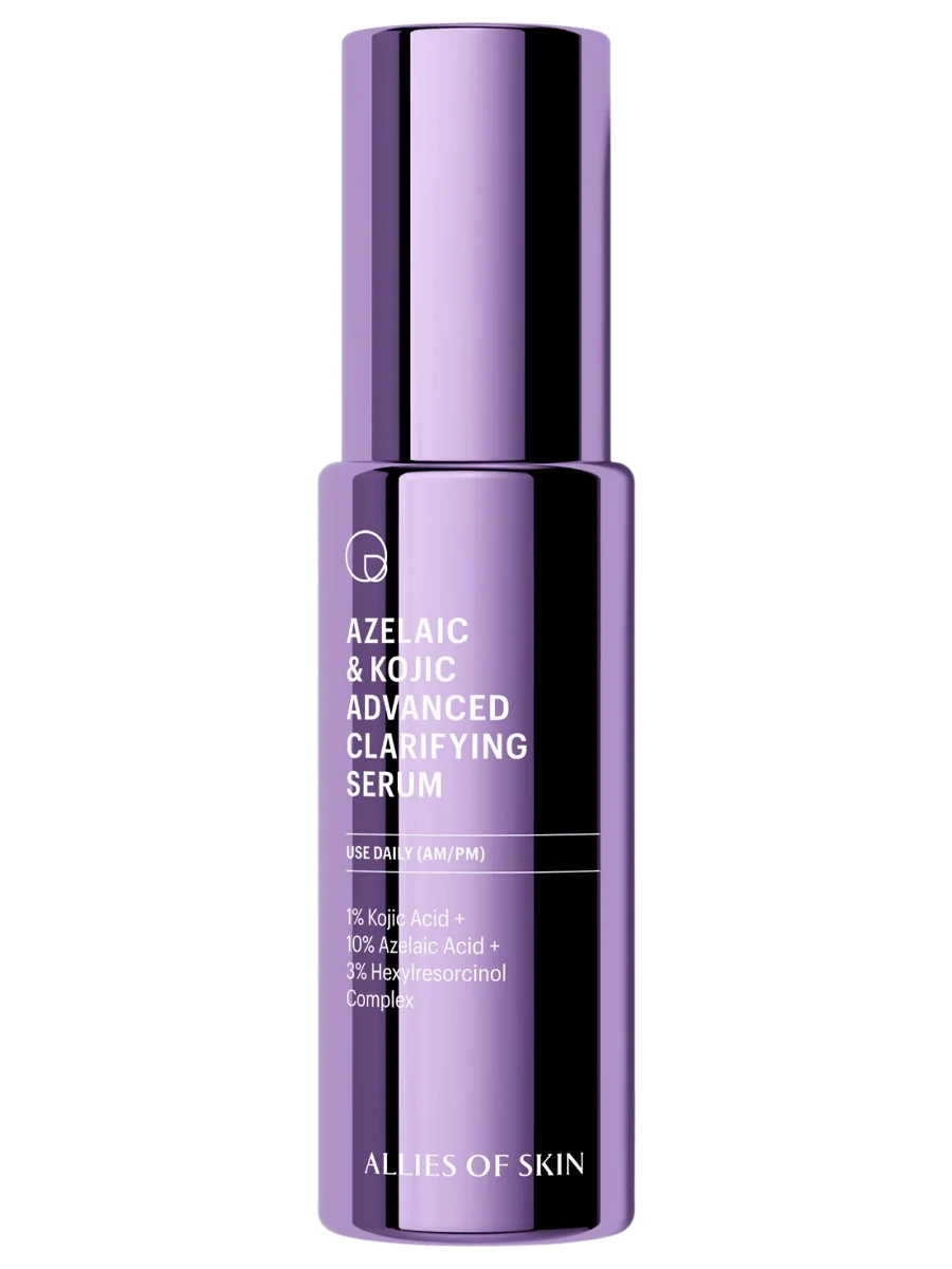 Allies of Skin Сыворотка с азелаиновой и койевой кислотами Azelaic&Kojic Advanced Clarifying Serum 30 мл