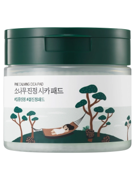Round Lab Пэды с экстрактами сосны и центеллы для проблемной кожи Pine Calming Cica Pad 50 шт