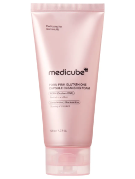 Medicube Очищающая пенка с ПДРН и глутатионом PDRN Pink Glutathione Capsule Cleansing Foam 120 гр