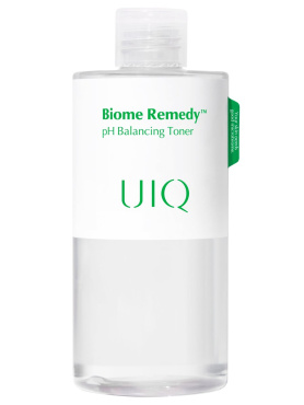 UIQ Успокаивающий тонер c янтарной кислотой и постбиотиками Biome Remedy pH Balancing Toner 300 мл