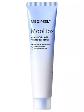 Medi-Peel Охлаждающая маска-плёнка с эффектом лифтинга Medi-Peel Mooltox Hyaluron Layer Wrapping Mask 70 гр