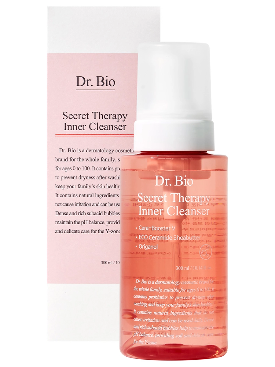 Dr. Bio Увлажняющая пенка для интимной гигиены с маслом ши Secret Therapy Inner Cleanser 300 мл