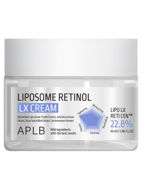 APLB Крем для лица с липосомами и ретинолом Liposome Retinol LX Сream 55 мл