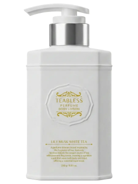 Teabless Парфюмированный лосьон «Лилия, Мускус» Lily Musk White Tea Perfume Body Lotion 250 гр