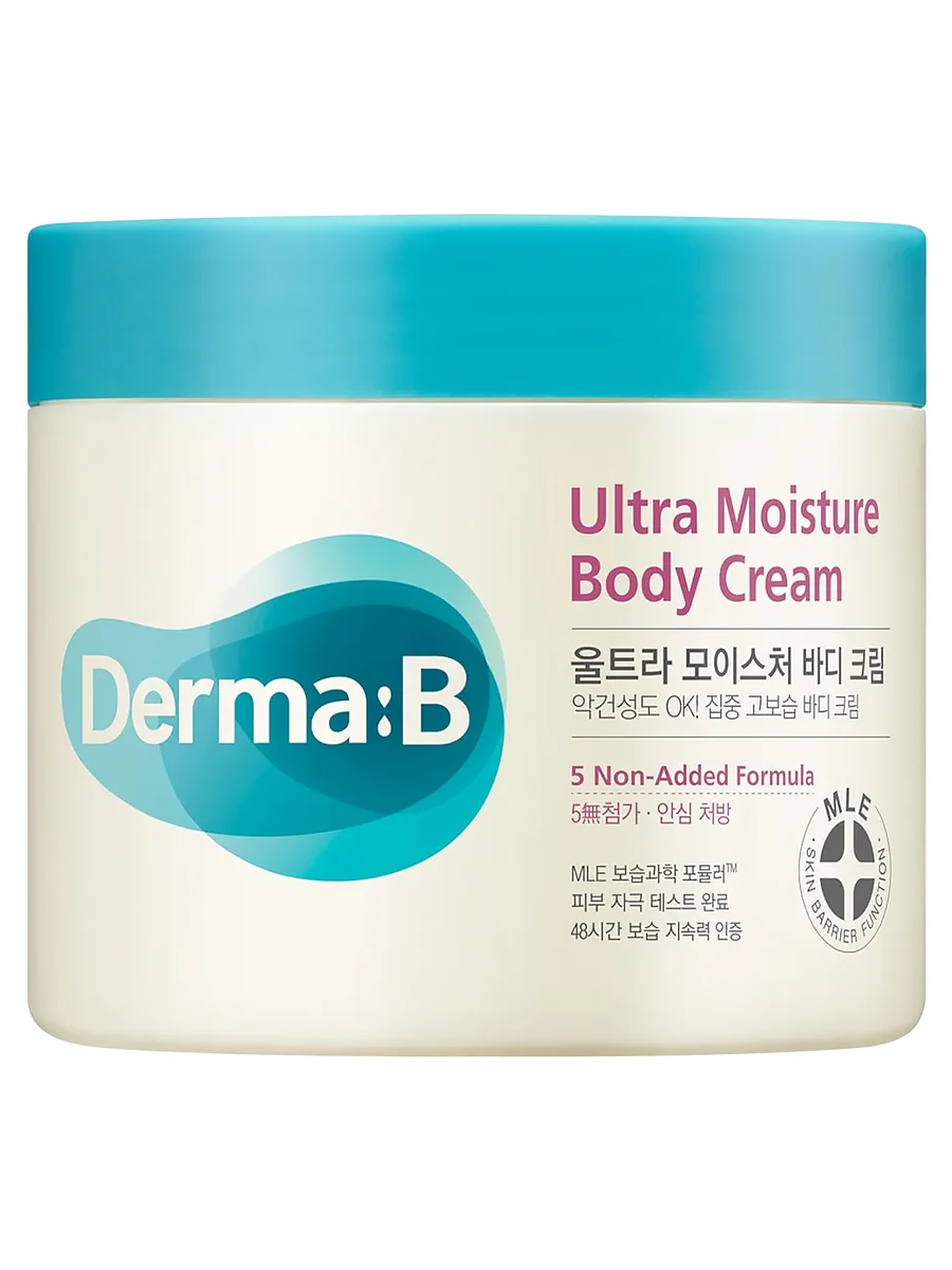 Derma:B Ламеллярный увлажняющий крем для тела Ultra Moisture Body Cream 430 мл