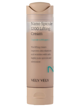 Vely Vely Лифтинг-крем c нано-иглами спикулы Nano Spicule 1200 Lifting Cream 50 мл