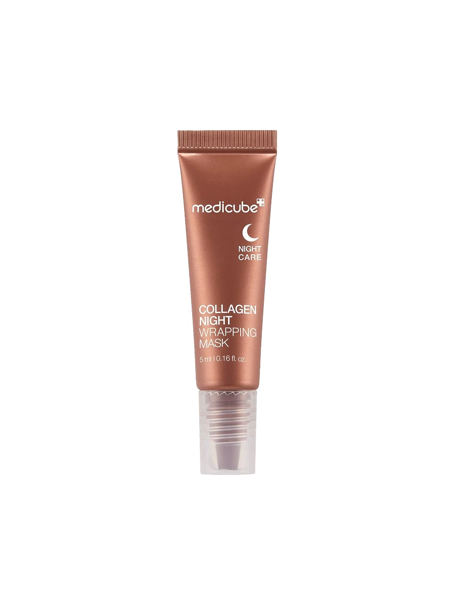 Medicube Ночная коллагеновая маска-пленка для лифтинг-эффекта и сияния кожи Collagen Night Wrapping Mask 5 мл