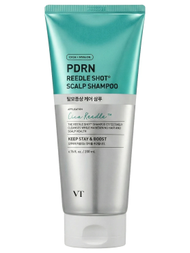 VT Cosmetics Шампунь с ПДРН и микроиглами против выпадения волос PDRN Reedle Shot Scalp Shampoo 200 мл