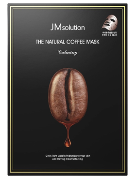 JMsolution Успокаивающая тканевая маска с экстрактом кофе The Natural Coffee Mask Calming 30 мл х 10 шт