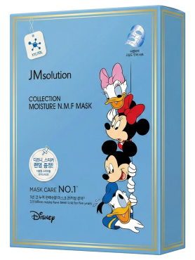 JMsolution Тканевая маска для интенсивного увлажнения Disney Collection Moisture NMF Mask 30 мл х 10 шт