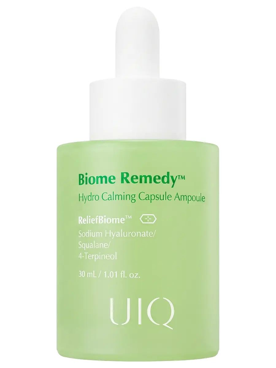 UIQ Успокаивающая капсульная сыворотка Biome Remedy Hydro Calming Capsule Ampoule 30 мл