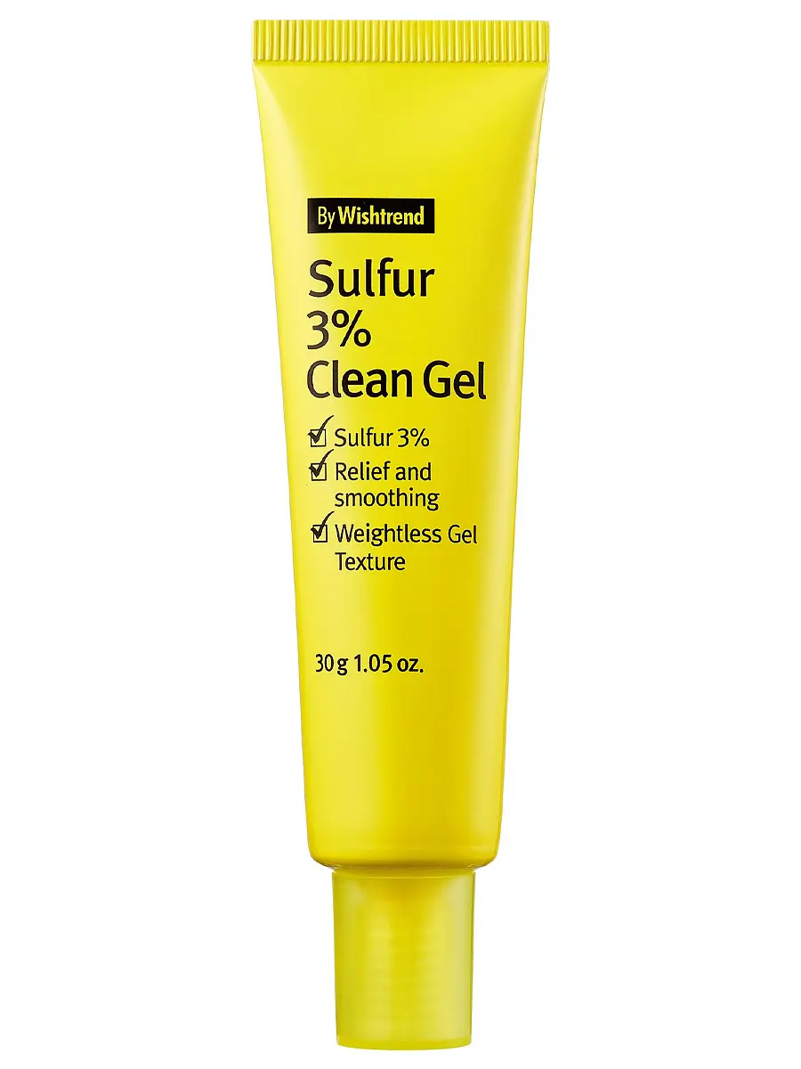 By Wishtrend Точечный гель с серой против акне Sulfur 3% Clean Gel 30 гр