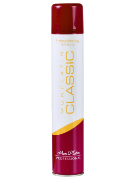 Mon Platin Professional Лак долгой фиксации Classic Strengthening Hair Spray 400 мл
