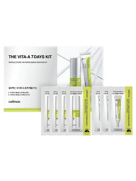Celimax Набор: лифтинг-сыворотка + крем-бустер The Vita-A 7 Days Kit 1 мл х 4 шт + 1 мл х 3 шт