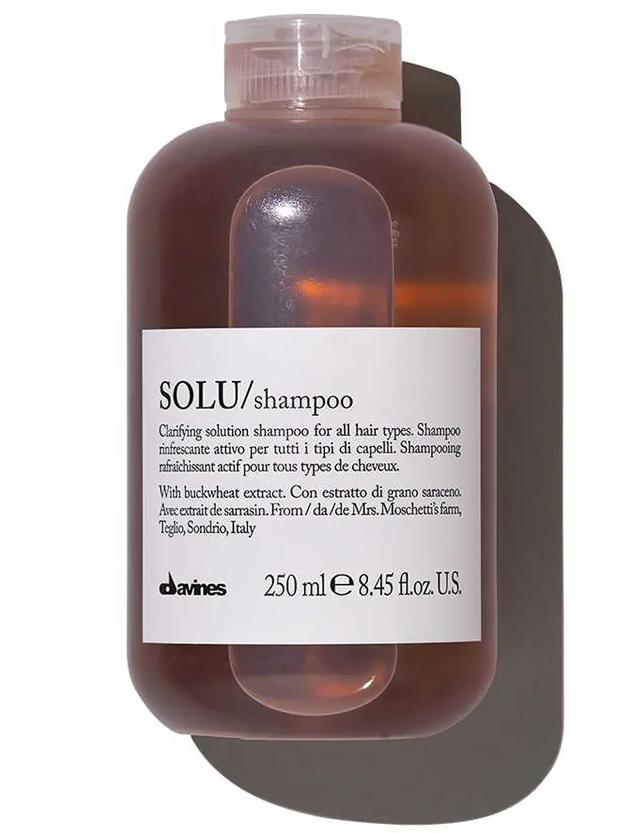 Davines Освежающий шампунь для глубокого очищения волос SOLU Shampoo 250 мл
